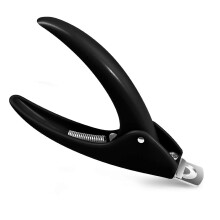 Állítható műköröm vágó, rozsdamentes acél éles pengéjű szerszám, ergonomikus méretű szalon és otthoni használatra (sokoldalú)