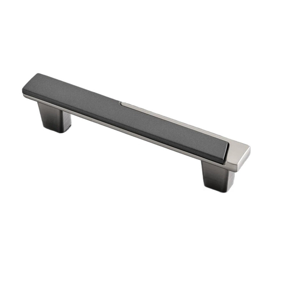 Cabinet Handles Durable Aluminum Alloy Silver Gray For Drawer Wardrobe Sliding Pocket Door 108X16x25mm 9187378921043