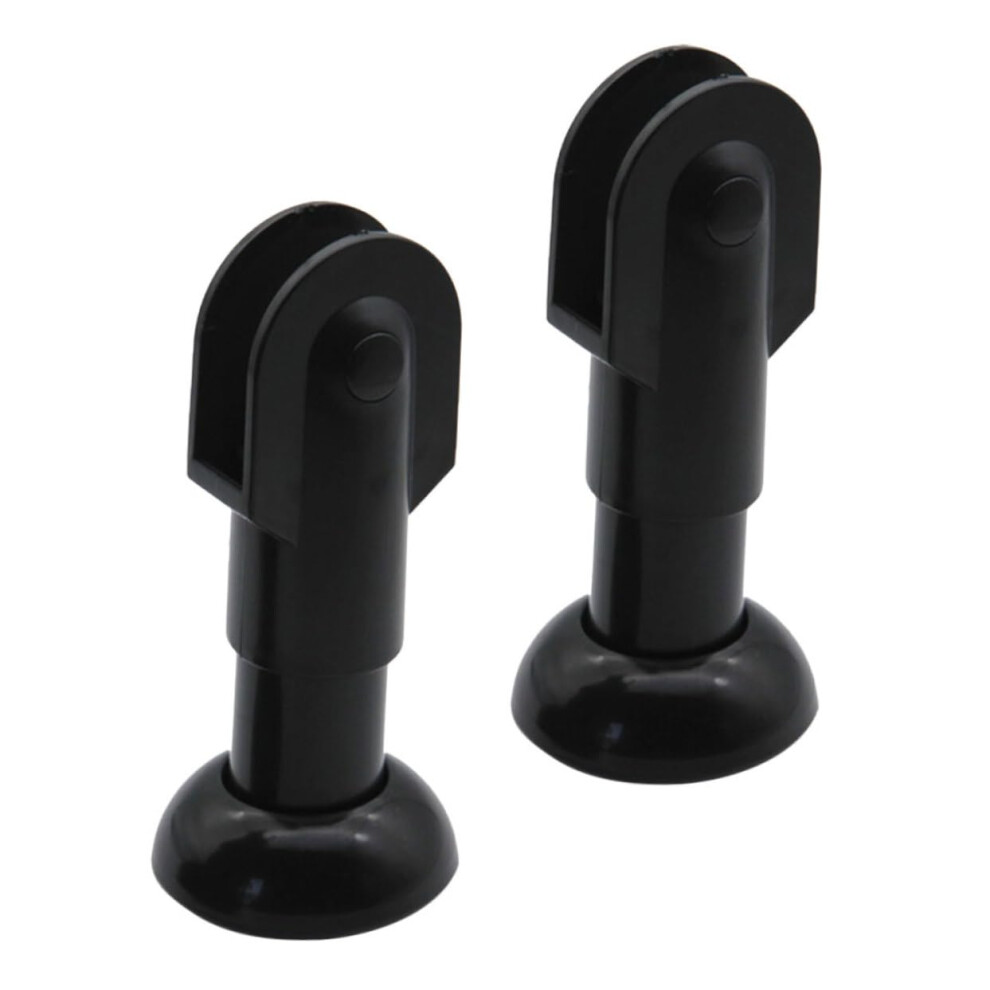 2Pcs Heavy Duty Restroom Partition Brackets And Toilet Partition Support Feet For Public Bathrooms 9199774669764