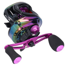 Smooth 8.1:1 Baitcasting Fishing Reel - Lightweight & High Speed