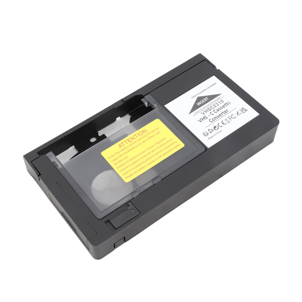 Vhs C Adapter Cassette Converter With Dual Playback And Recording, Electric Tape Loading For Vcr 9199774669931
