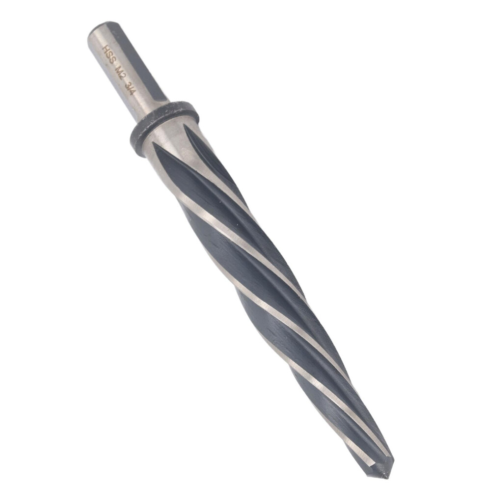 Reamer Drill Bit 3/4 Inch Round Shank Speed Steel 6542 M2 Spiral Flute Precision Tool 9094768921272