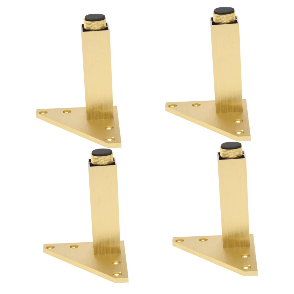 4Pcs Adjustable Aluminum Furniture Legs Sofa Support With Modern Finish For Cabinets And Tables 9199774670241
