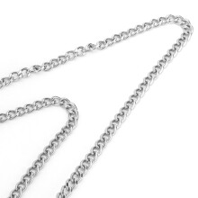 2Pcs Metal Pant Chain Double Link Hip Hop Hang Decor 110cm
