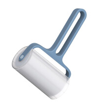 Extra Sticky Lint Roller Pet Hair Remover for Clothes Furniture Carpet Home and Car Blue