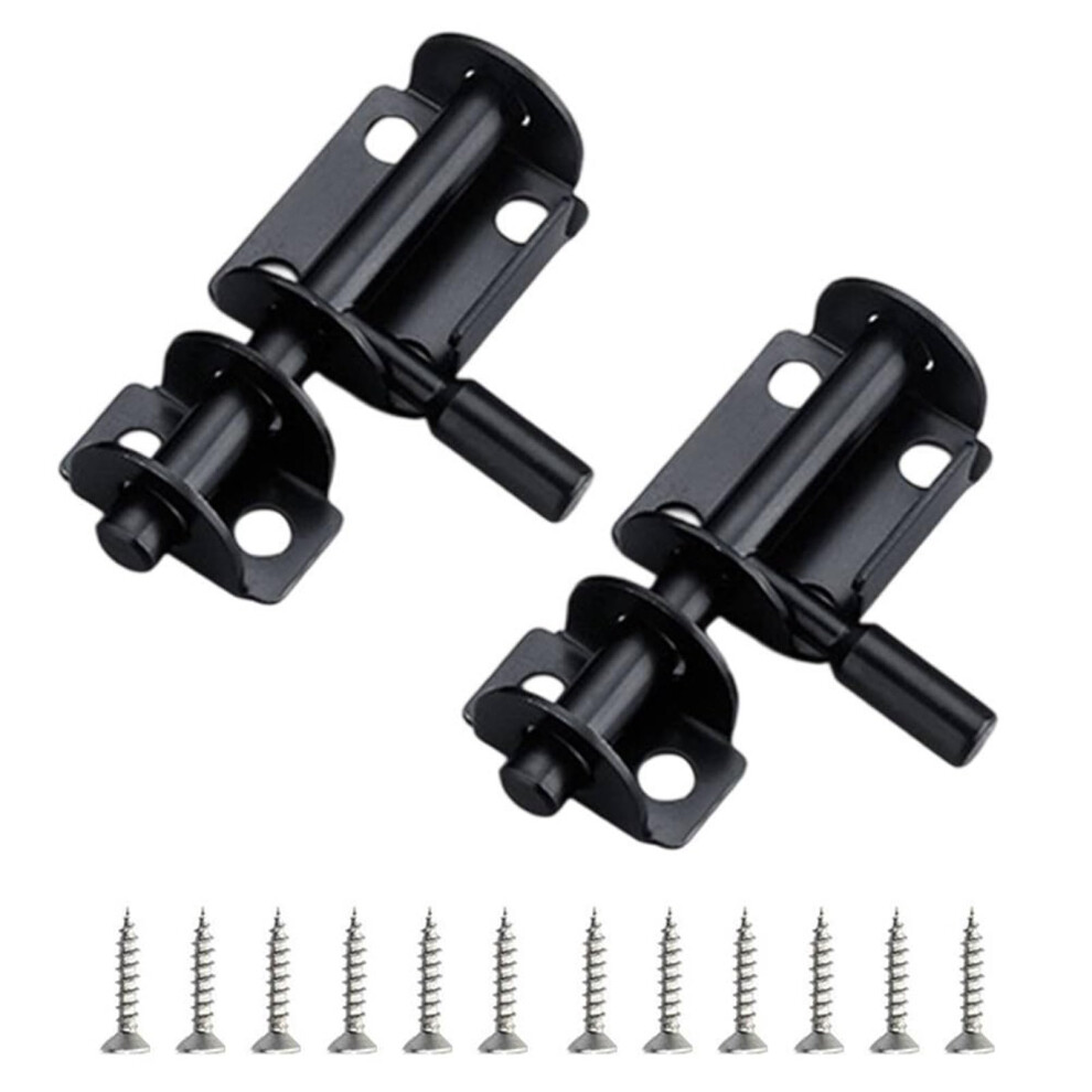 4Pcs Heavy Duty Outdoor Gate Lock With Automatic Latch For Garden Fence And Wooden Doors 9187378922330