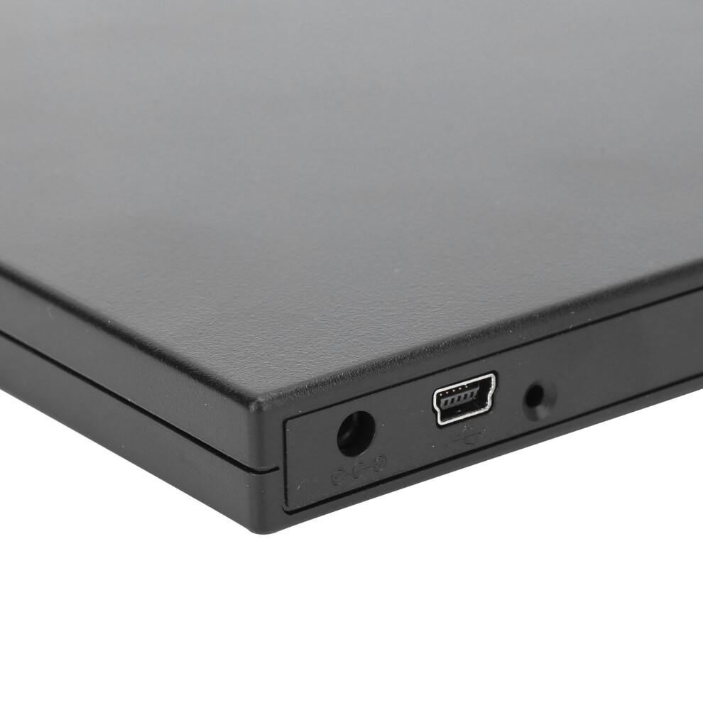 Sata Optical Drive Enclosure 9.5Mm External Hard Drive Case For Laptops Black 8791379582083