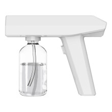 Cordless Atomizer Sprayer 250ml Rechargeable Blue Light for Indoor Outdoor MultiSurface Cleaning