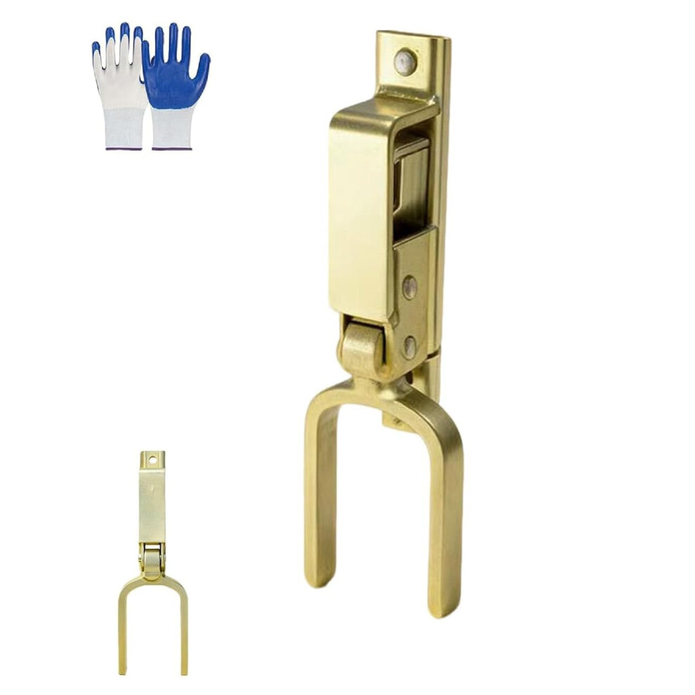 Heavy Duty Gate Latch Onehand Operation Rust Resistant Steel Autolock For Wood And Metal Gates 9094768922569