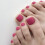 Τεχνητά ακρυλικά μη τοξικά αναπνεύσιμα νύχια με πίεση, εύκολη εφαρμογή, 3