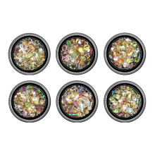 Adornos creativos y decorativos para uñas, gemas planas para diseños de uñas hermosos, fáciles de aplicar en uñas naturales o acrílicas,