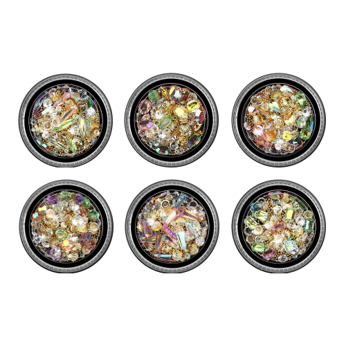 Δημιουργικά, διακοσμητικά charms νυχιών, flatback face gems για όμορφο σχεδιασμό νυχιών,