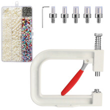 Pearls Setting Machine Bead Setting Machine Beading-White