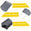 NonStick Cheese Melter With Plastic Spatula Folding Handle Portable Baking Tray Kitchen Grilling Tool 3