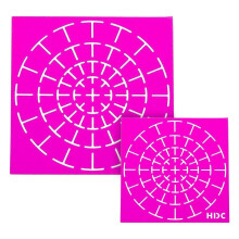 Dotting Painting Templates 2Pcs Set, Reusable Dot Painting Tools for Canvas, Rock, Wood, Wall, Fabric, Furniture, Metal