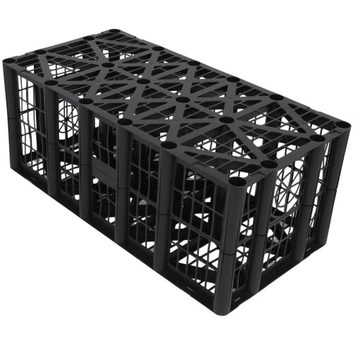 Heavy Duty Soakaway Drainage Crate 192L - Plastic Modular System For Ground