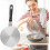 Stainless Steel Induction Heat Diffuser Plate with Removable Handle for Even Heat Distribution 5