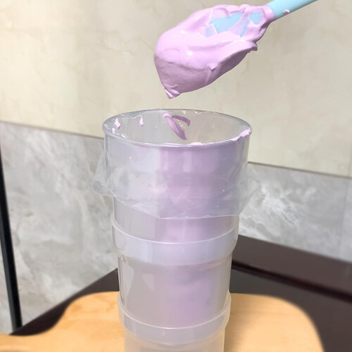 Piping Bag Holder with Stable Wide Base, FoodGrade Plastic Stackable Cake Decorating Stand for Bakers 1