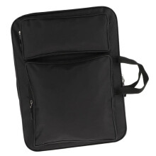Canvas Artist Portfolio Tote Backpack for Art Supplies Storage Artwork Sketch Painting Drawing Boards Black