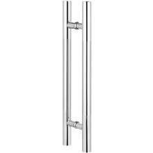 Barn Door Handle 47.2 Inch Stainless Steel Sliding Pull Set, DoubleSided RustResistant Design