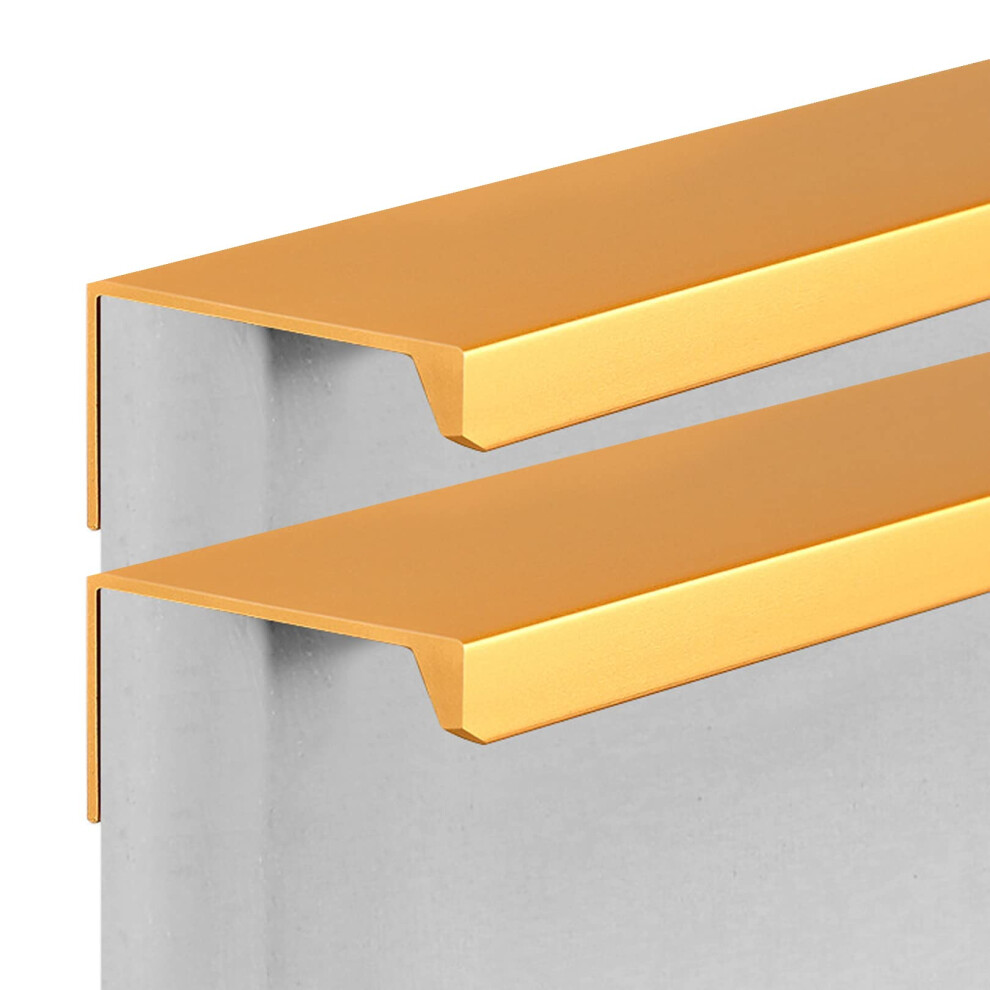 Gold Aluminum Drawer Handles 192Mm Modern Cabinet Pulls For Wardrobe Kitchen Furniture 2Pcs 9199774673488
