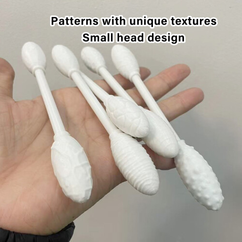 5 Pcs Texture Stick Double Head Modeling-White double heads 5 2