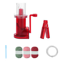 Household Hand Spools Sewing Tool Portable Hand Knitting-Red