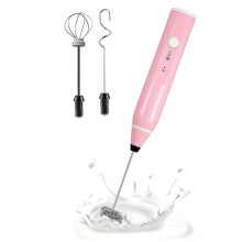 -Elektro-Handmixer für MilchaufschäUmer, Elektrischer Mixer mit Elektrischem USB-Maker, Schneebesen, Mixer für MilchaufschäUmer, Cappuccino, B