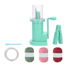 Household Hand Spools Hand Knitting Machine Tool Set Easy-Green