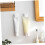 Self Adhesive Toothpaste Holder 2pcs Wall Mounted No Drill Bathroom Organizer Hook Clips 4