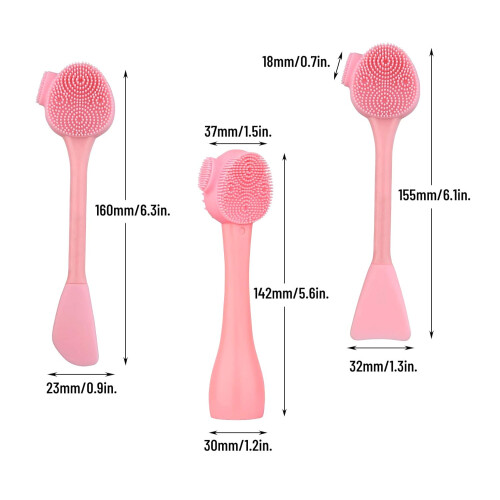 Εφαρμογέας μάσκας και βαθύς καθαρισμός σε ένα, Απολεπιστικό προσώπου σιλικόνης 1