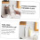 Self Adhesive Toothpaste Holder 2pcs Wall Mounted No Drill Bathroom Organizer Hook Clips 2