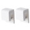Self Adhesive Toothpaste Holder 2pcs Wall Mounted No Drill Bathroom Organizer Hook Clips 1