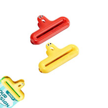 Cute Caterpillar Bag Clips with HeavyDuty Seal for Snacks and Chips, Yellow and Red