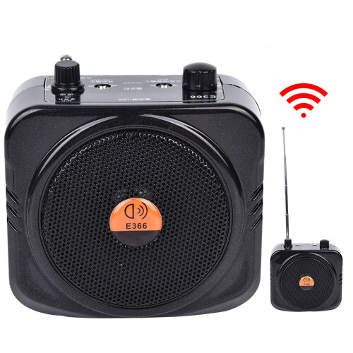 Ασύρματο ηχείο Bluetooth, επαναφορτιζόμενος φορητός ενισχυτής φωνής με μικρόφωνο, 1