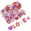 196Pcs Glittering Letter Sticker Foam Sticker For Card Making 1