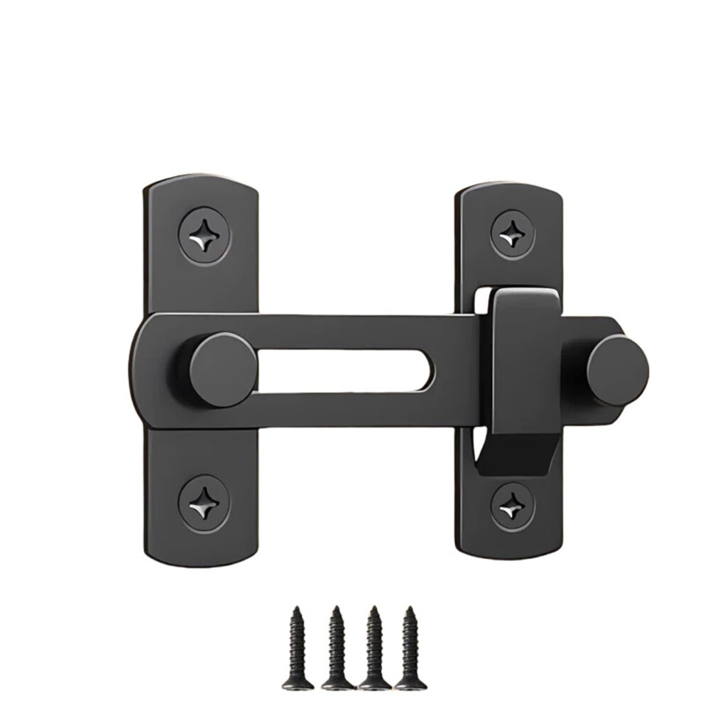 Gate Latch 6Pcs Stainless Steel Barn Door Lock With 180 Opening Heavy Duty For Outdoor Gates 9174973493938