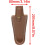Leather Tool Holster for Belt with Quick Access and MultiTool Compatibility for Gardening 3