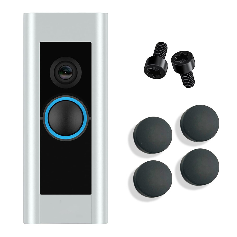 Doorbell Pro Replacement Button 4Pack For Ring Easy Diy Install, Exact Fit, Durable Design 9199774674188