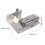 Professional Ruffling Presser Foot Double Layer Quilting Roller 2