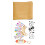10PCS Letter Beads Stitching Marker Charm Locking-Yellow 1