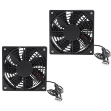 Stofwerend ventilatorfilter, geschikt voor routers en gameconsoles, zorgt voor een schone luchtcirculatie.
