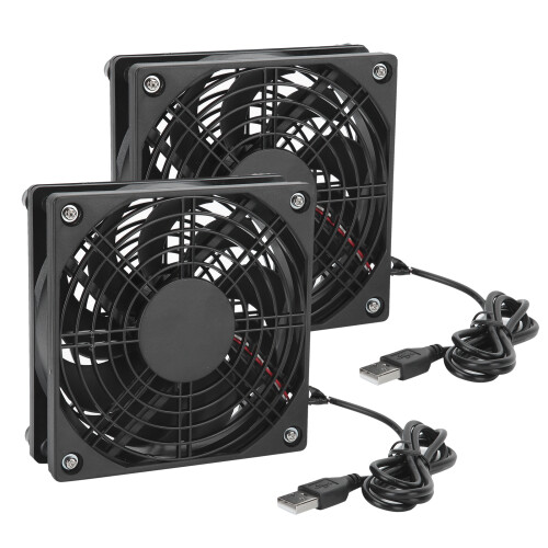 Støvtæt ventilatorfilter, egnet til routere og spillekonsoller, sikrer ren luftcirkulation 1