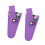 2 Pcs Embroidery Scissors Sheath Scissors Protective-Purple 1