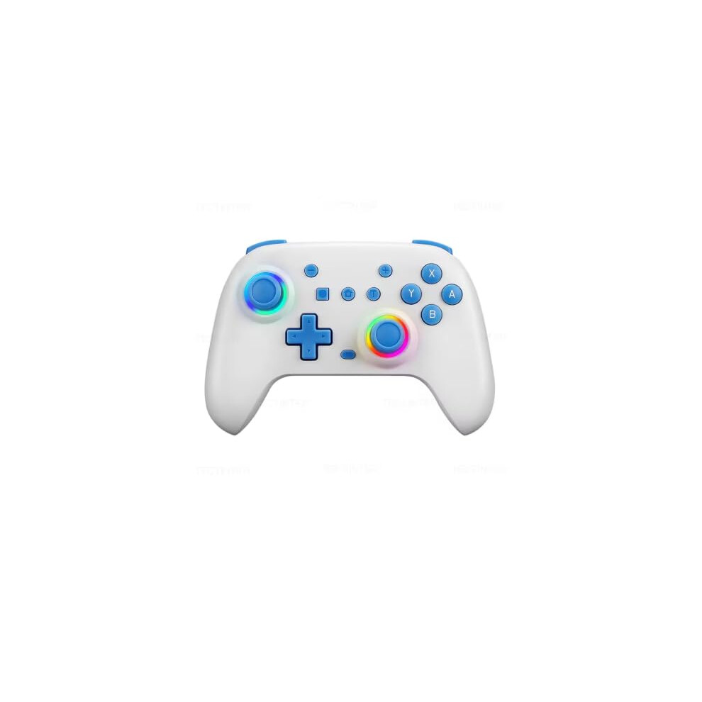 Wireless Controller With Turbo, Rgb Lights, Bluetooth, Compatible With Nintendo Switch Pro, Oled/Lite 9199774674423