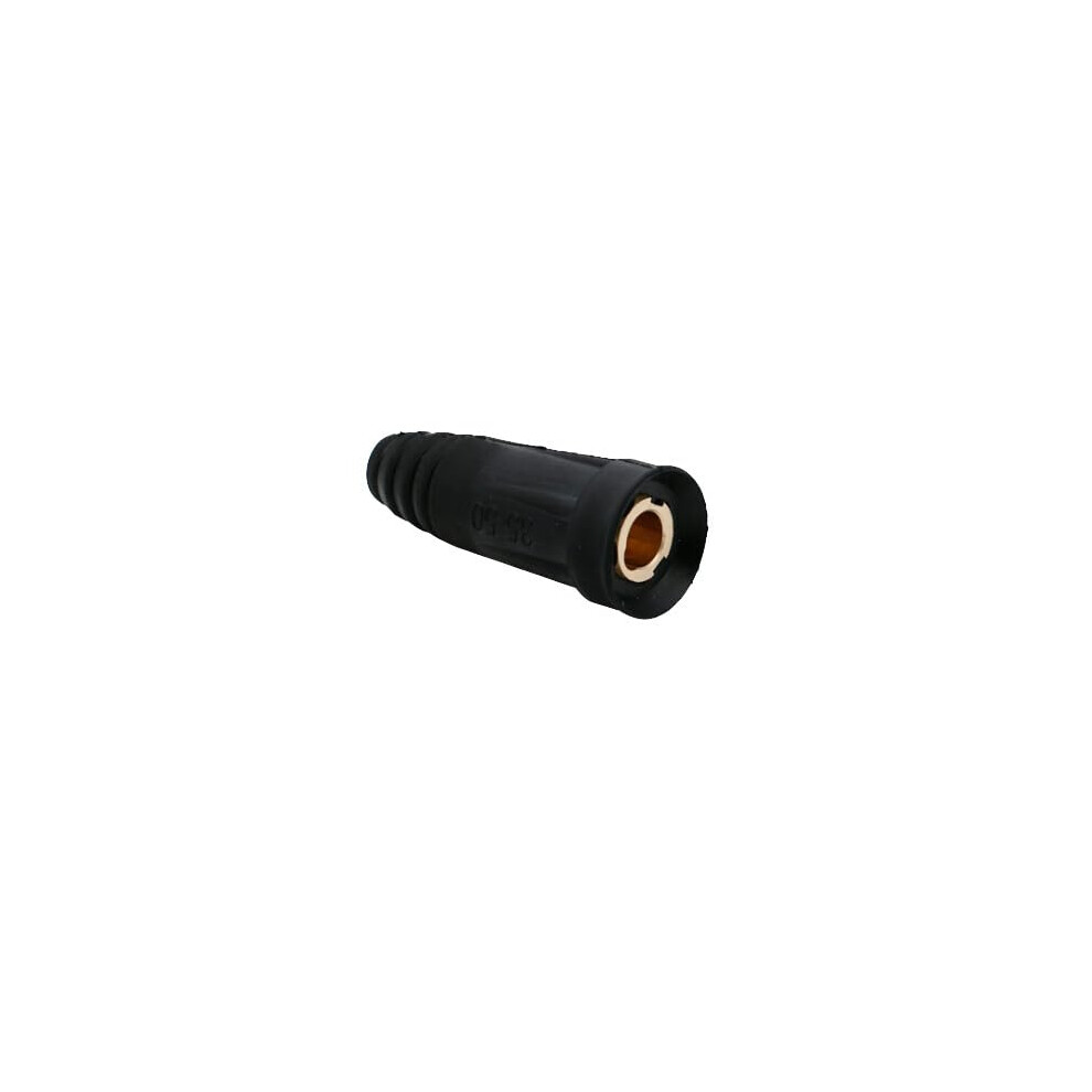 1Pk 3550 Welder Connector Female Socket Quick Adapter Compatible With Dinse For Plasma Cutter Black 9199774674454