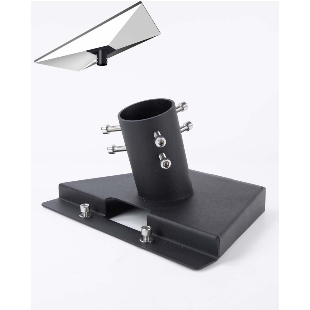 Stainless Steel Pipe Adapter With 360 Rotation And 20 Tilt For Starlink Gen 3 Standard Pole Mount 9094768925768