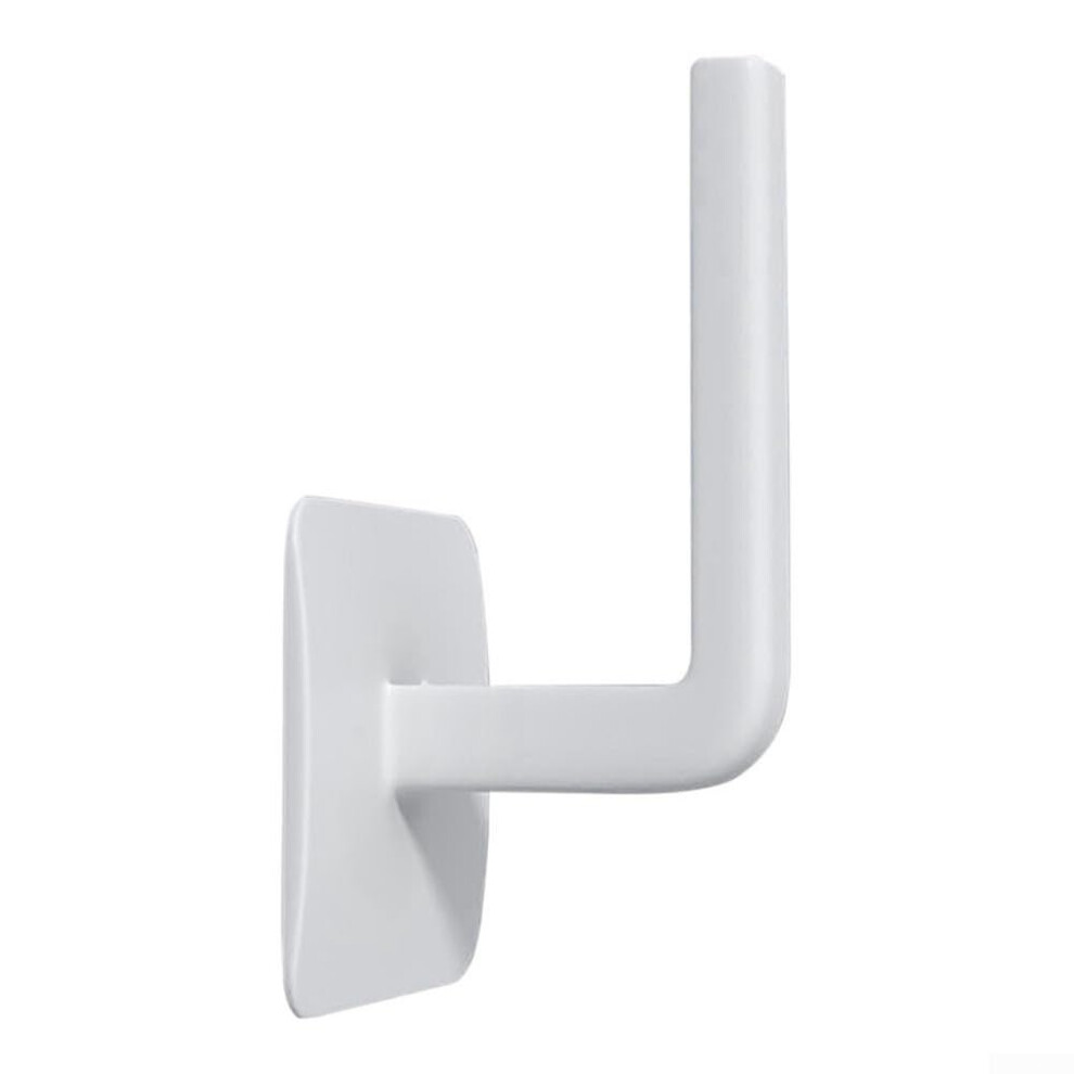 Reusable Adhesive Wall Hooks White No Drill Strong Hold Multipurpose For Easy Installation 9187378925201