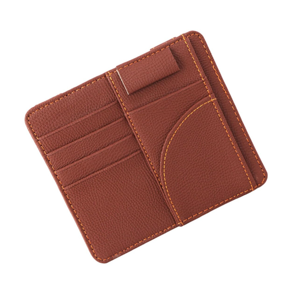 Car Sun Visor Organizer With Multicard Storage And Easy Document Access For Vehicle Interior 9199774674775