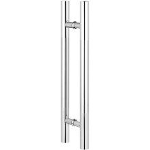Stainless Steel Barn Door Handle 100cm Double Sided Sliding Pull Bar for Glass or Wooden Doors